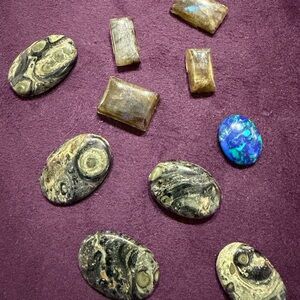 Assorted Gemstone Cabochons